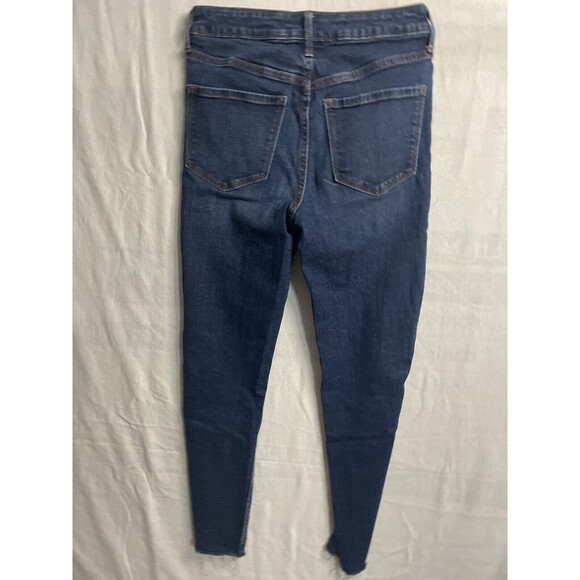 Old Navy Rockstar Teens Super Skinny Dark Denim Jean Size 6 - Picture 7 of 10